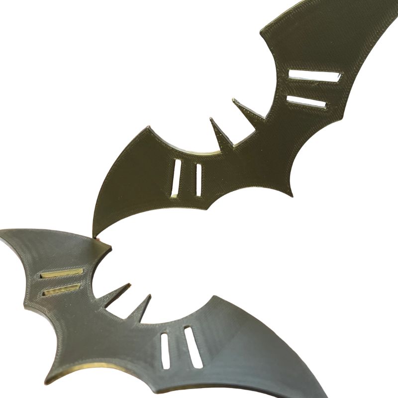 Batarangs Comic Style Decoration (1)