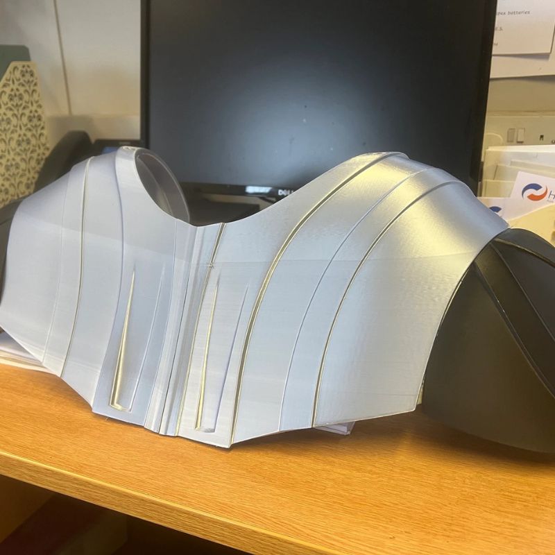 Darth Vader Rogue One Shoulder And Helmet Armour - Image 5