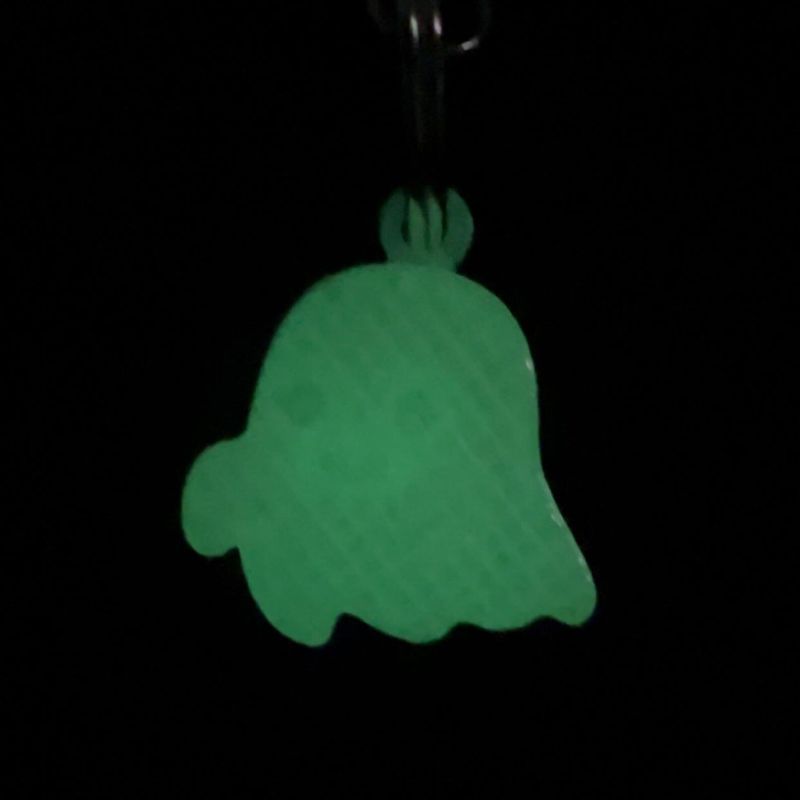 Glow in the Dark Ghost Keychain - Image 5