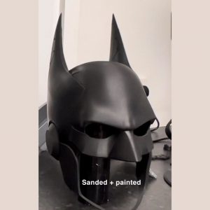 Bat Shaped Cowl For Display Only